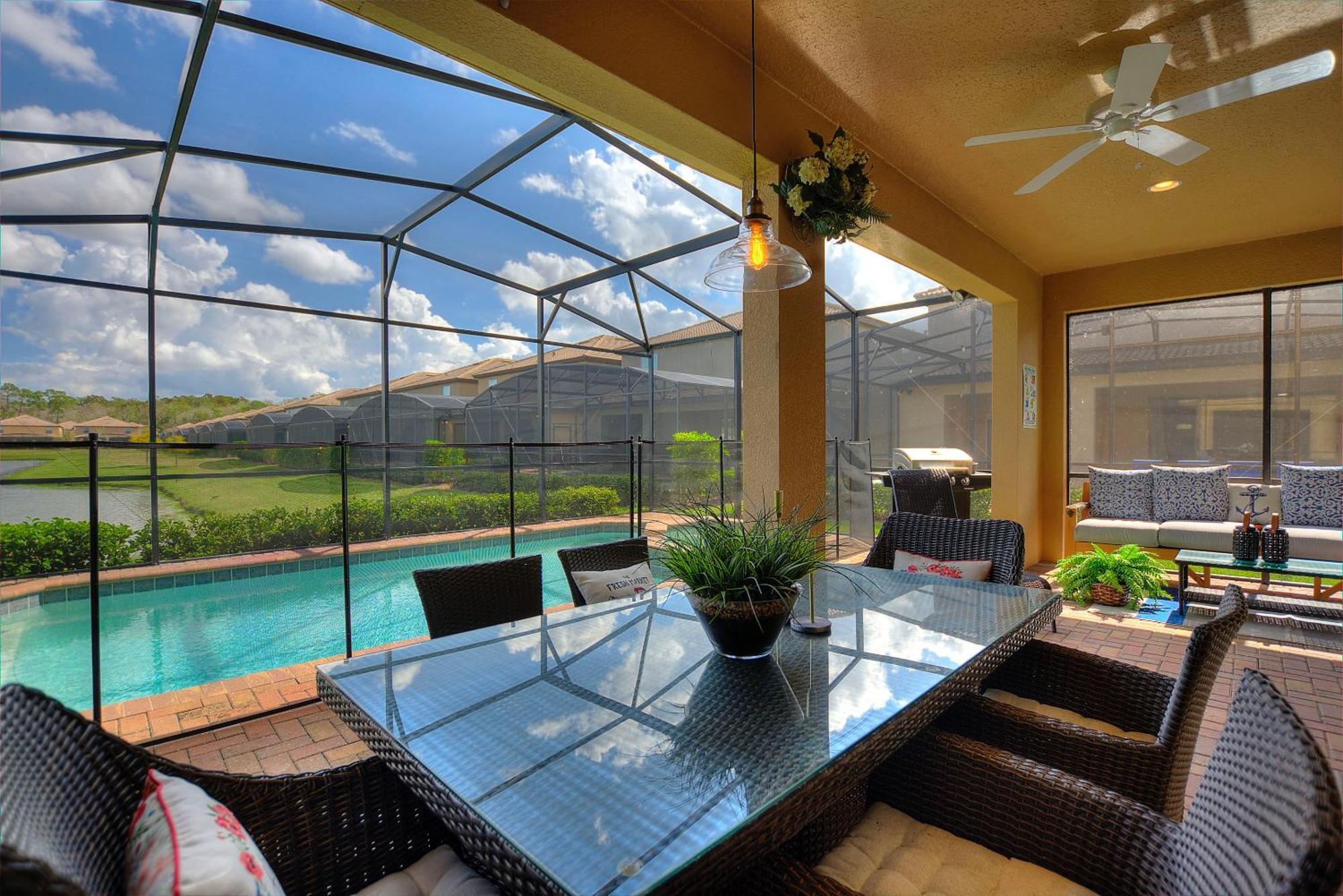 Stylish Cozy Family Getaway With Private Pool And Lake View Kissimmee Esterno foto